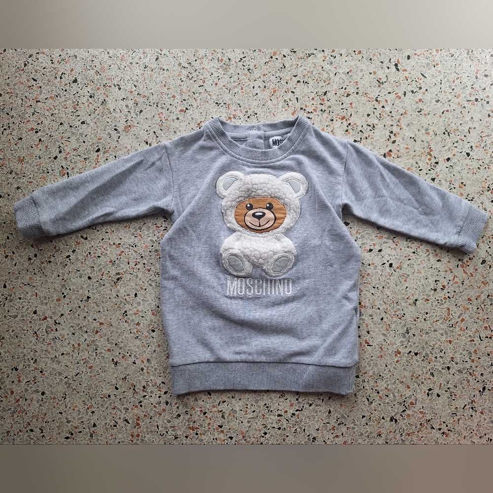 Moschino Teddy‎ Bear Sweatshirt Top
